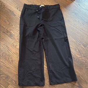 Democracy Black Pants with Wide-Leg Style